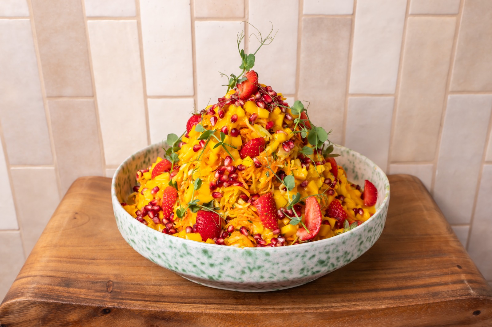 Mango Erdbeere Bowl